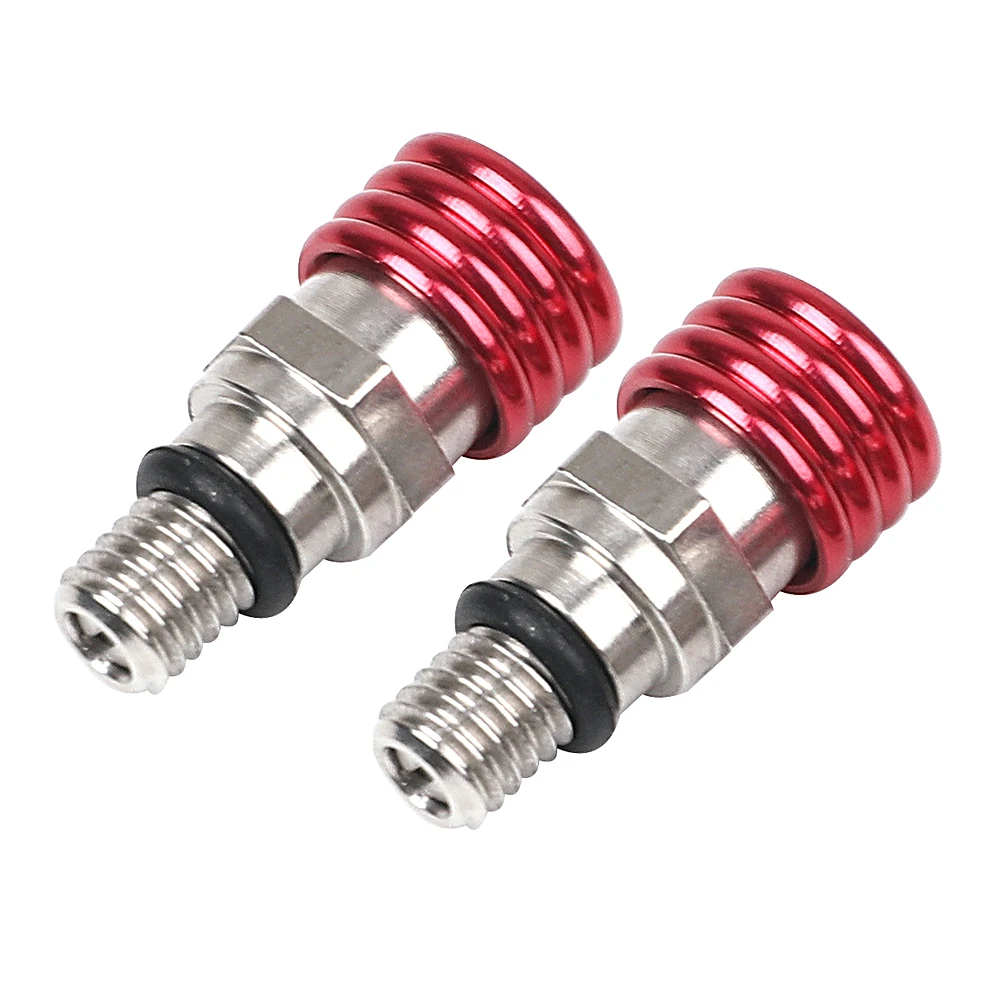 M5 Bleed Waterproof front Fork Bleeder Relief Valve Fork Relief Valve Fit CRF YZF KXF Fork Bleed Valve Stainless steel