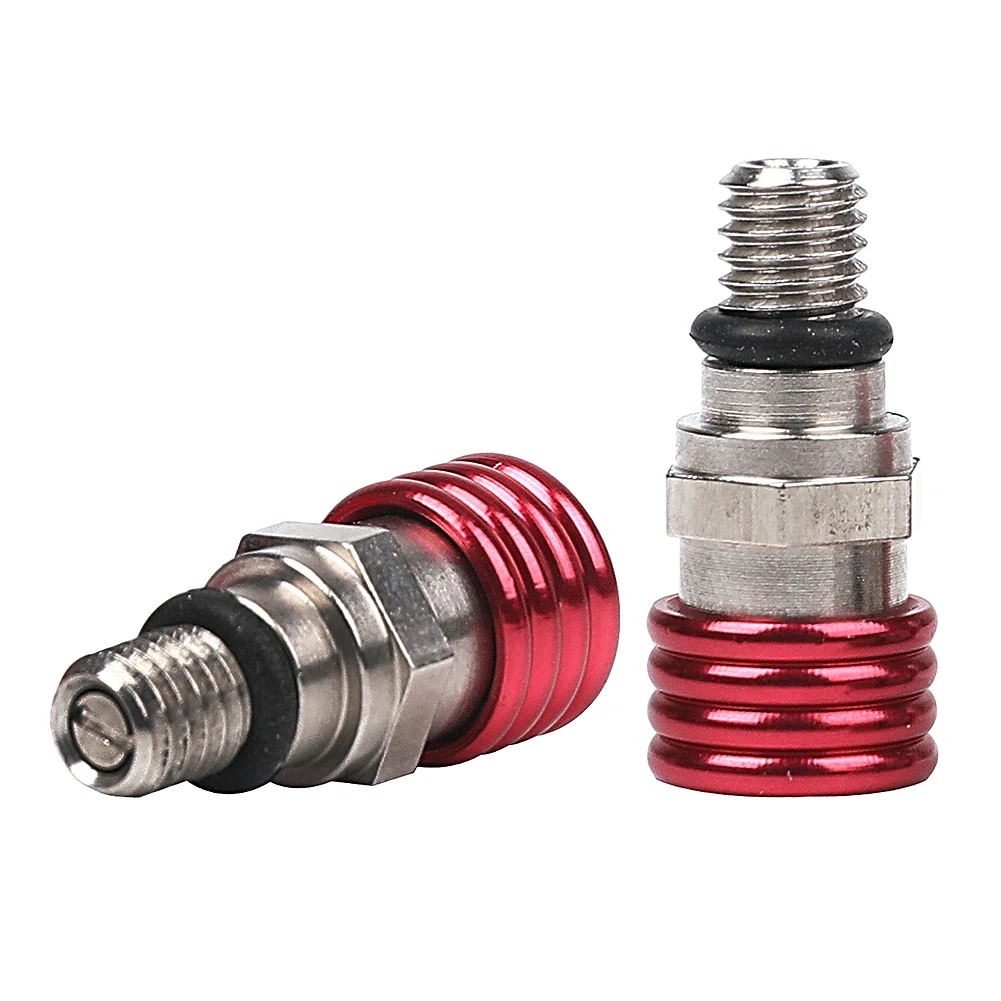 M5 Bleed Waterproof front Fork Bleeder Relief Valve Fork Relief Valve Fit CRF YZF KXF Fork Bleed Valve Stainless steel