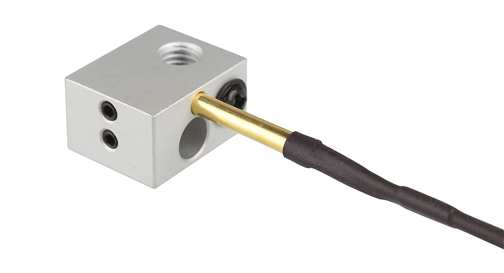 3D printer 3d parts HT-100K ntc thermistor Temperature Sensor 100K Ohm NTC 3950 with Cable for High Temperature Filament 1/2M