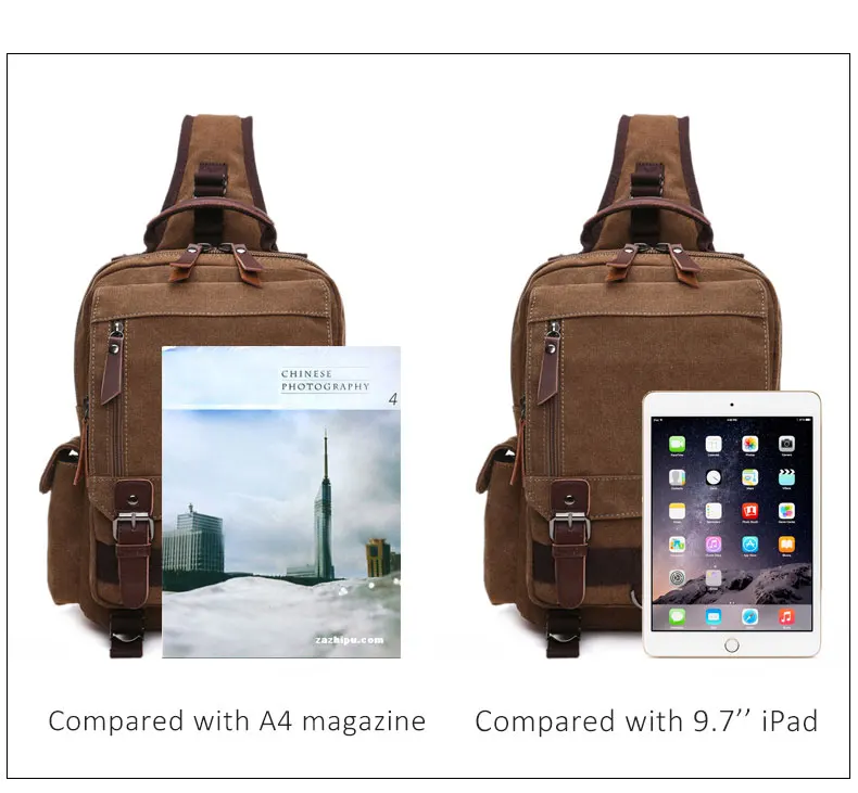 New Small Canvas Backpack Men Travel Back Pack Multifunctional Shoulder Bag for Women Laptop Rucksack School Bags Female Daypack