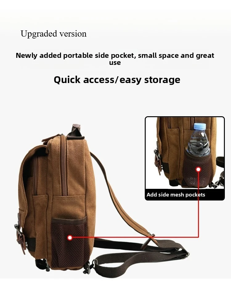 New Small Canvas Backpack Men Travel Back Pack Multifunctional Shoulder Bag for Women Laptop Rucksack School Bags Female Daypack