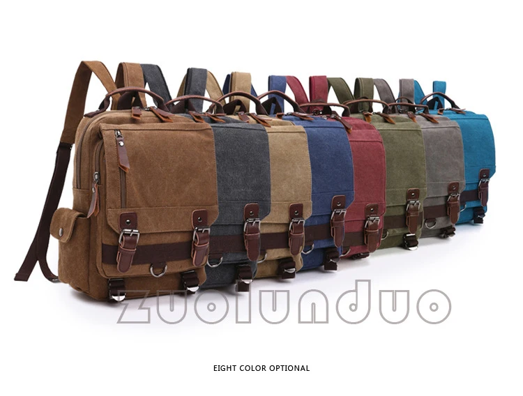 New Small Canvas Backpack Men Travel Back Pack Multifunctional Shoulder Bag for Women Laptop Rucksack School Bags Female Daypack