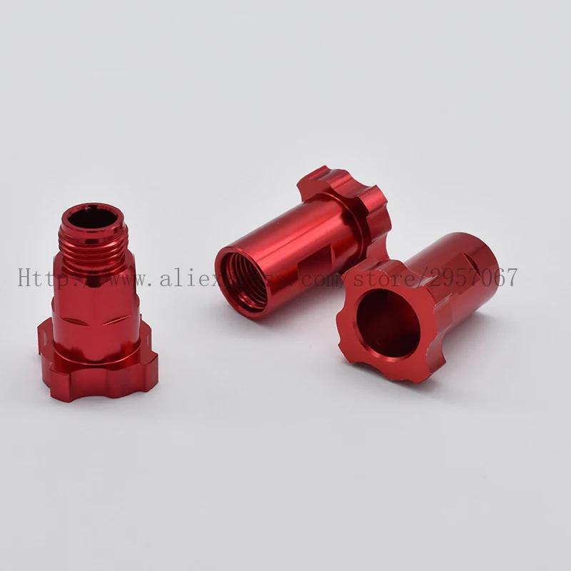 New Spray Gun Cup Adapter Paint Spray Gun Connector For Spray Paint Gun Disposable Measuring Cup Red Quick Connector