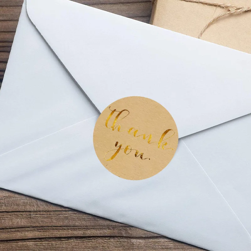 50-500pcs thank you for your order sticker white labels sticker Heart Thanks for Shopping Small Shop Local Handmade sticker