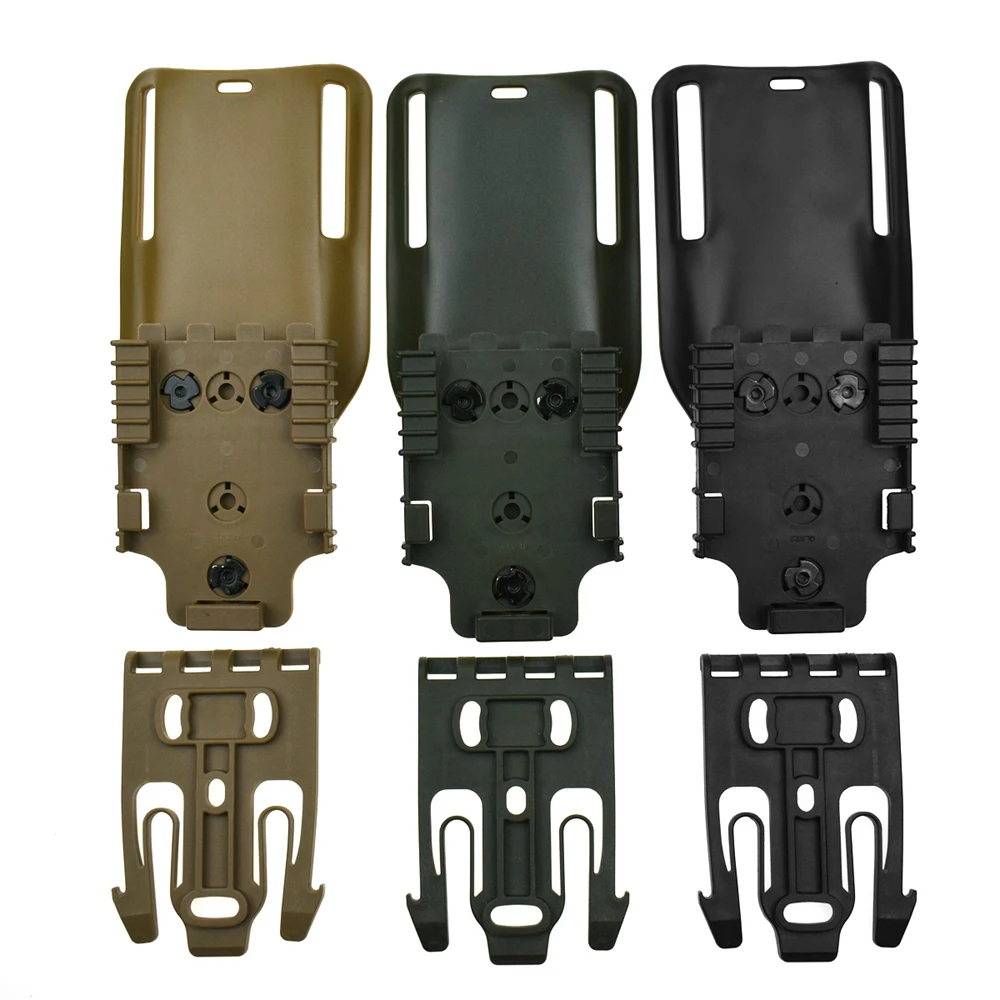 Quick Locking System Kit, QLS 19 22, Mid-low Belt Loop, Thigh Leg Strap, Tactical Gun Holster Attachment Drop Leg Platform