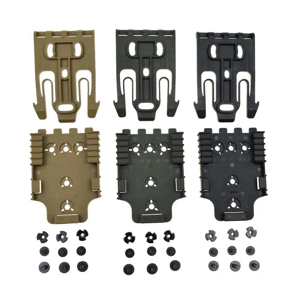 Quick Locking System Kit, QLS 19 22, Mid-low Belt Loop, Thigh Leg Strap, Tactical Gun Holster Attachment Drop Leg Platform