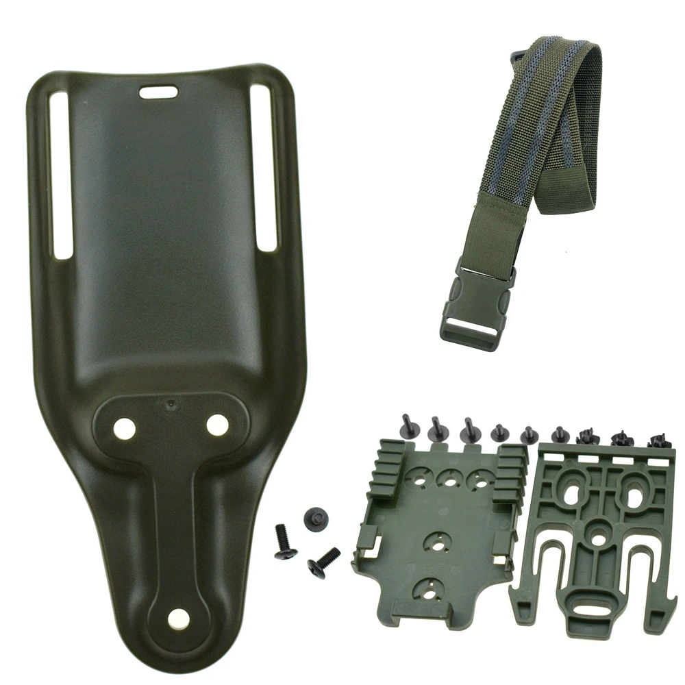 Quick Locking System Kit, QLS 19 22, Mid-low Belt Loop, Thigh Leg Strap, Tactical Gun Holster Attachment Drop Leg Platform
