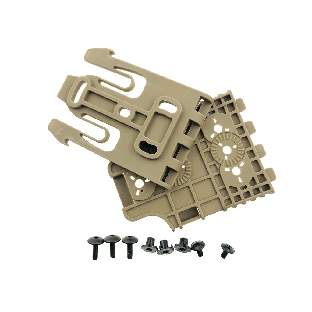Quick Locking System Kit, QLS 19 22, Mid-low Belt Loop, Thigh Leg Strap, Tactical Gun Holster Attachment Drop Leg Platform