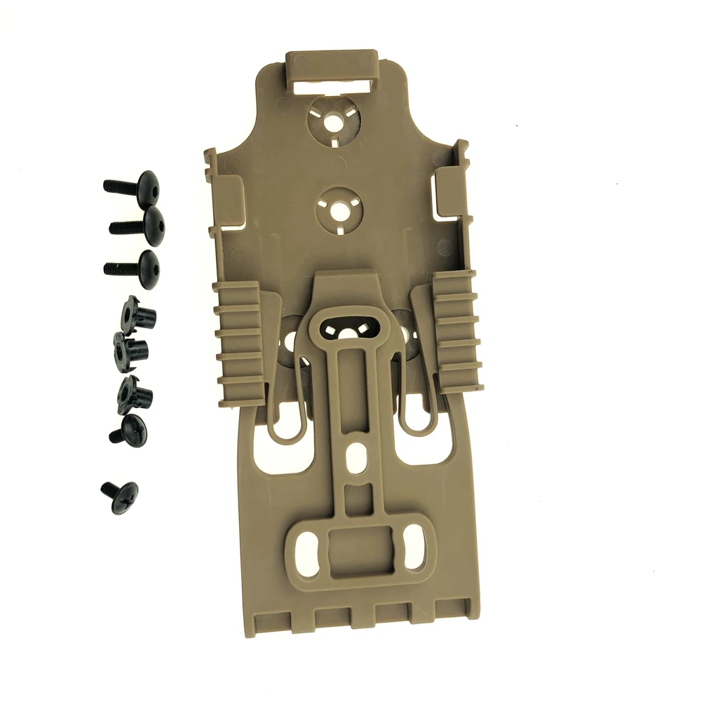 Quick Locking System Kit, QLS 19 22, Mid-low Belt Loop, Thigh Leg Strap, Tactical Gun Holster Attachment Drop Leg Platform