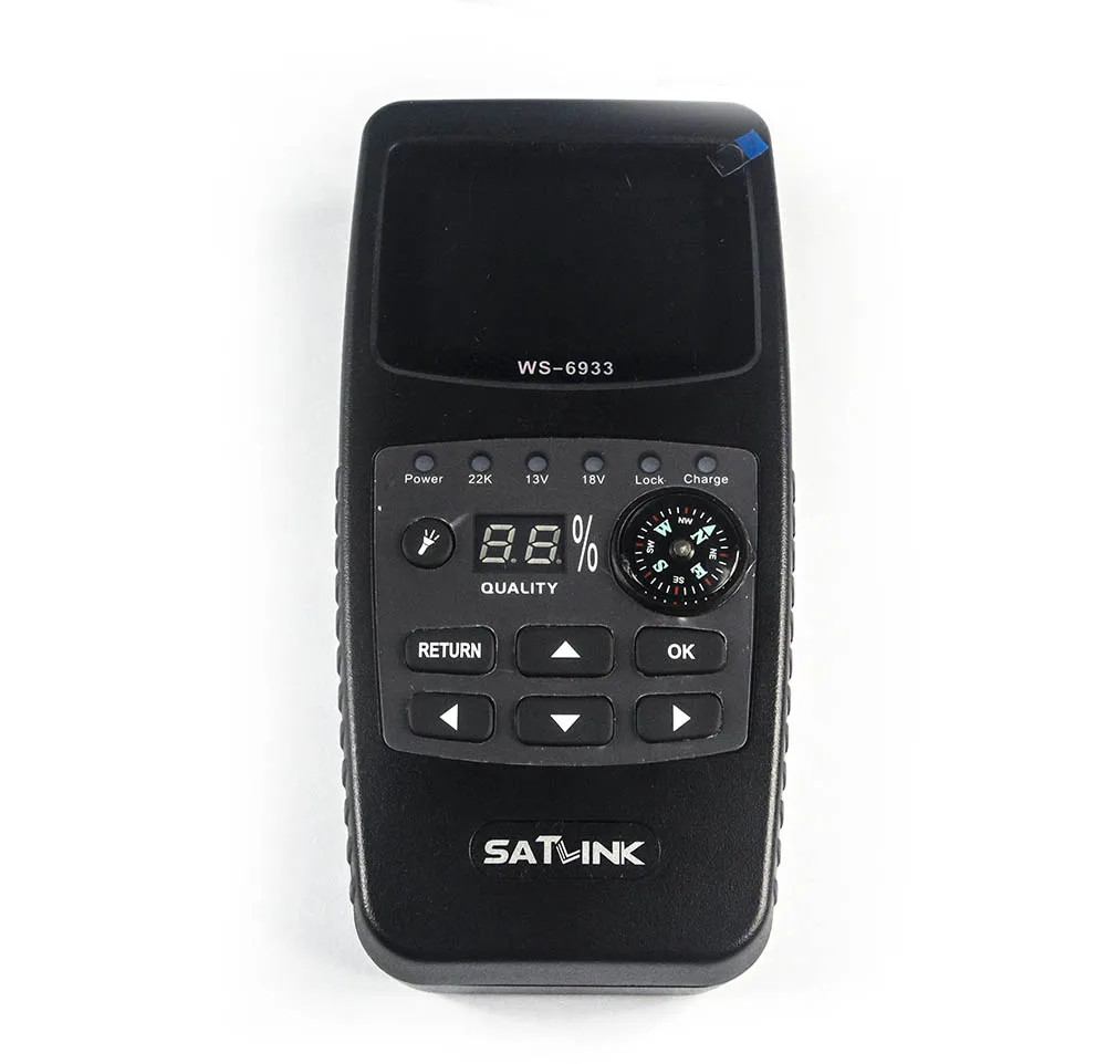 Original Satlink WS-6933 DVB-S2 Satfinder FTA C&KU Band Digital Satellite Finder 2.1 inch LCD Display DVB S2 Sat Meter WS 6933