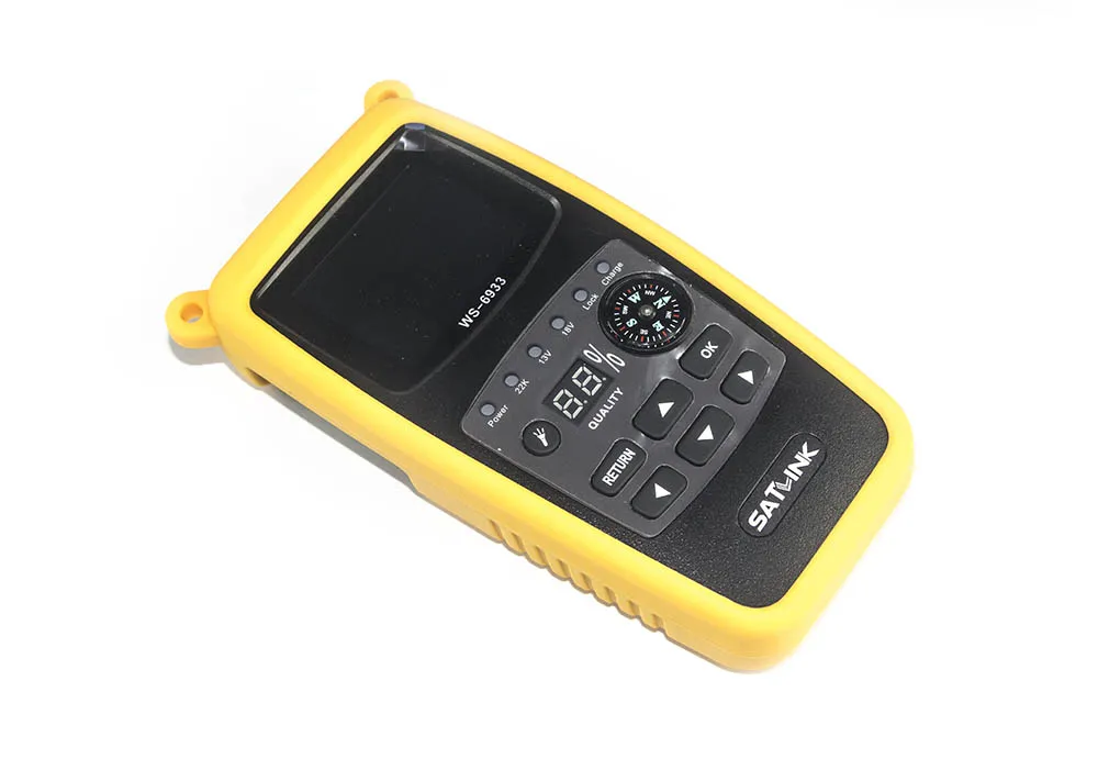 Original Satlink WS-6933 DVB-S2 Satfinder FTA C&KU Band Digital Satellite Finder 2.1 inch LCD Display DVB S2 Sat Meter WS 6933
