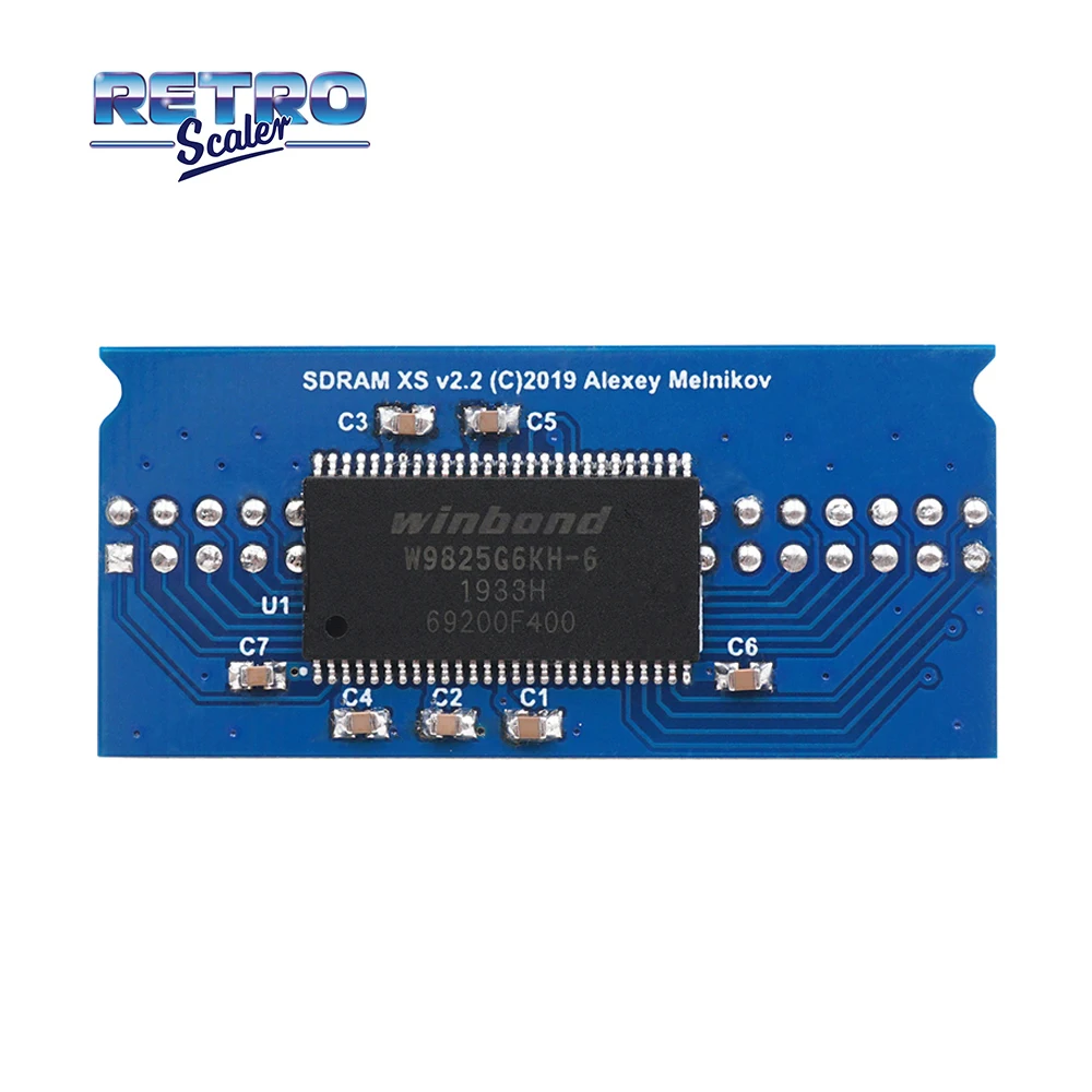 RetroScaler MisTer SDRAM 32MB(v2.2)/128MB(v3.0) Manual Welding Extra Slim Board for MisTer FPGA DE10-Nano