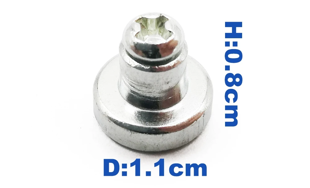 10Sets/lot M3 H:8-10 mm Magnet Column Magnetic Screw For LED Ceiling Light Mounting Cylinders Magnet Kits Of Lamp Fitting Plate