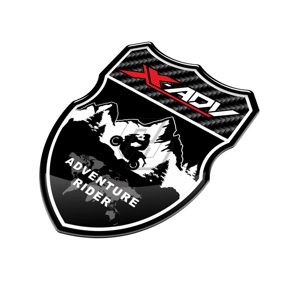 3D Motorcycle Sticker Case for HONDA X-ADV XADV 150 250 300 750 Adventure Rider Decals