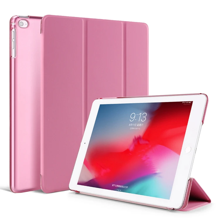 Case Cover For iPad Mini 1 2 3 4 5 2019 A1432 Lightweight Slim Shell Capa PU Leather Cover iPad Mini 6 7 8.3 2021 2024 A17 Case