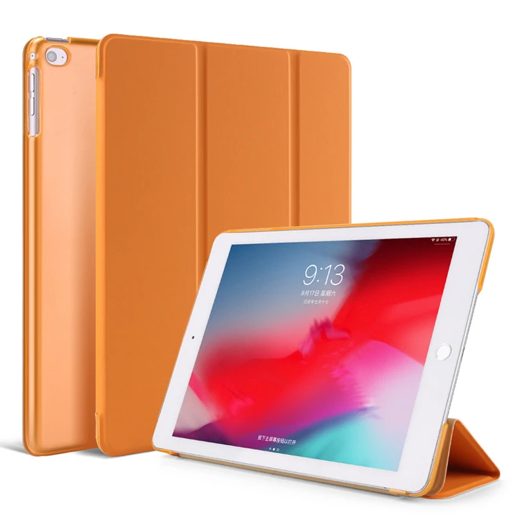 Case Cover For iPad Mini 1 2 3 4 5 2019 A1432 Lightweight Slim Shell Capa PU Leather Cover iPad Mini 6 7 8.3 2021 2024 A17 Case