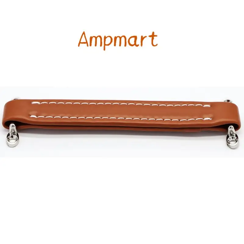 Guitar Amplifier Handles Vintage Style Leather Handles for Guitar Wood Cabinets Hardware Handles 1PC