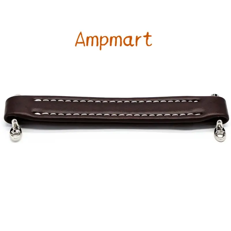 Guitar Amplifier Handles Vintage Style Leather Handles for Guitar Wood Cabinets Hardware Handles 1PC