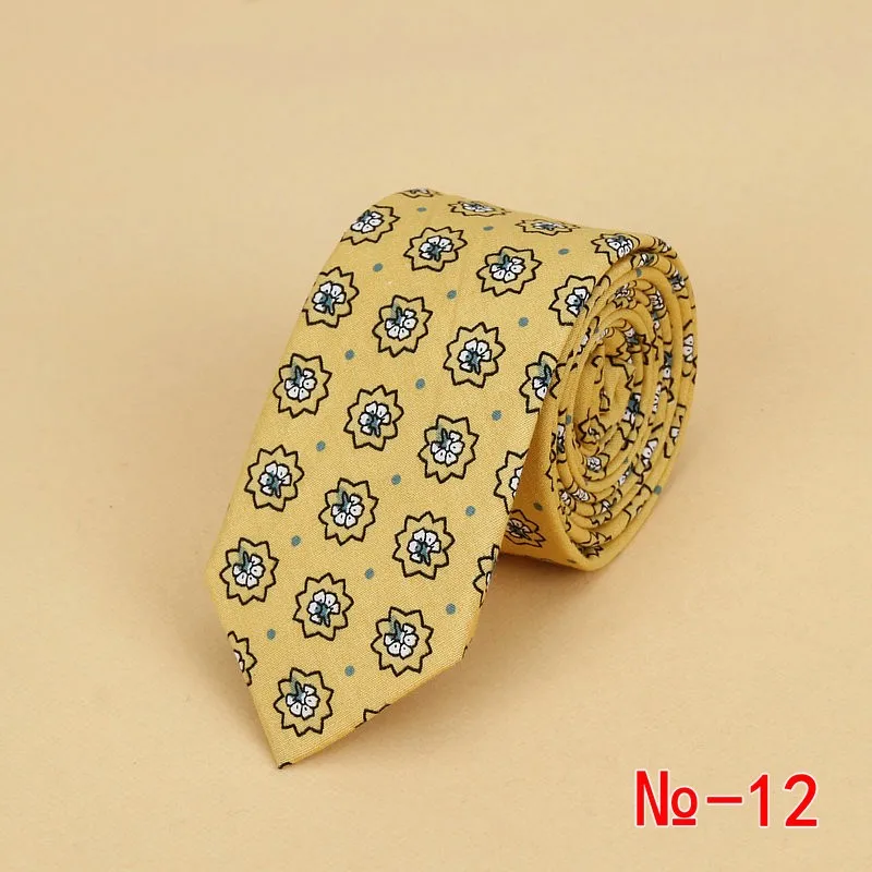 Brand New Floral Tie for Men's Narrow Casual Mens Ties for Wedding Party Flower Skinny Neckties for Women Printed Male Neck Ties