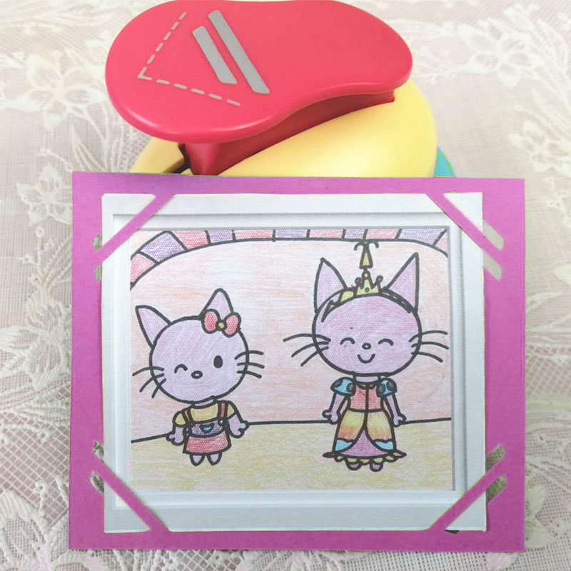 4mm 7mm 10mm Corner Rounder Border Punch R4R7R10 Round Corner Cutter Scrapbooking for DIY Handmade Craft Planner Photo Card Tool