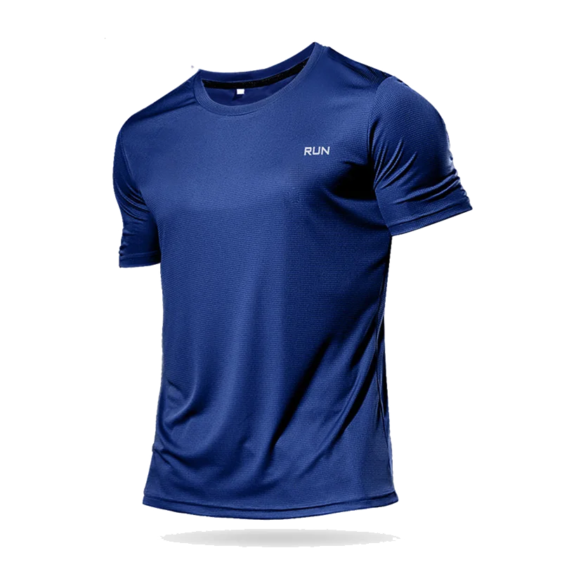 Multicolor Quick Dry Short Sleeve Sport T Shirt Gym Jerseys Fitness Shirt Trainer Running T-Shirt Men's Breathable Sportswear