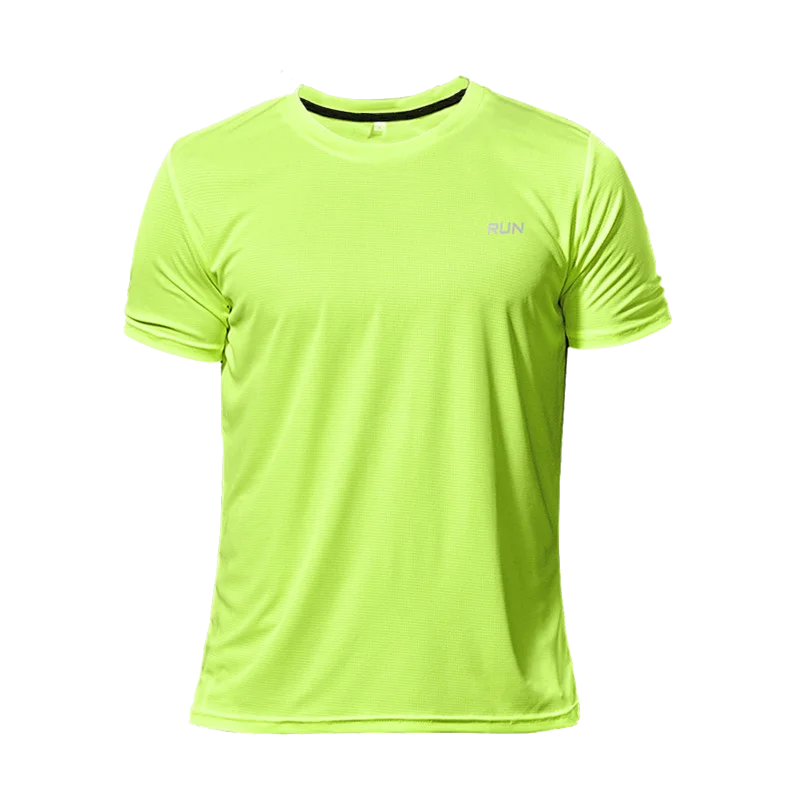 Multicolor Quick Dry Short Sleeve Sport T Shirt Gym Jerseys Fitness Shirt Trainer Running T-Shirt Men's Breathable Sportswear