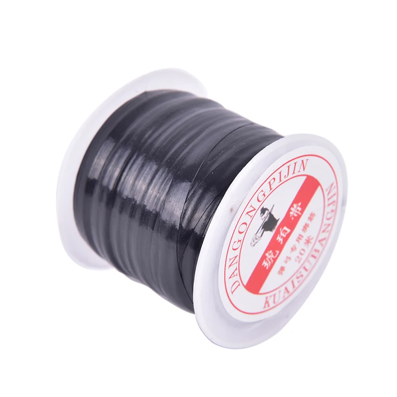 20M Elastic Rope Band Tied Slingshot Flat Rubber Outdoor Hunting Catapult Band Elastic Rope Band Hunt Shooting Accessories