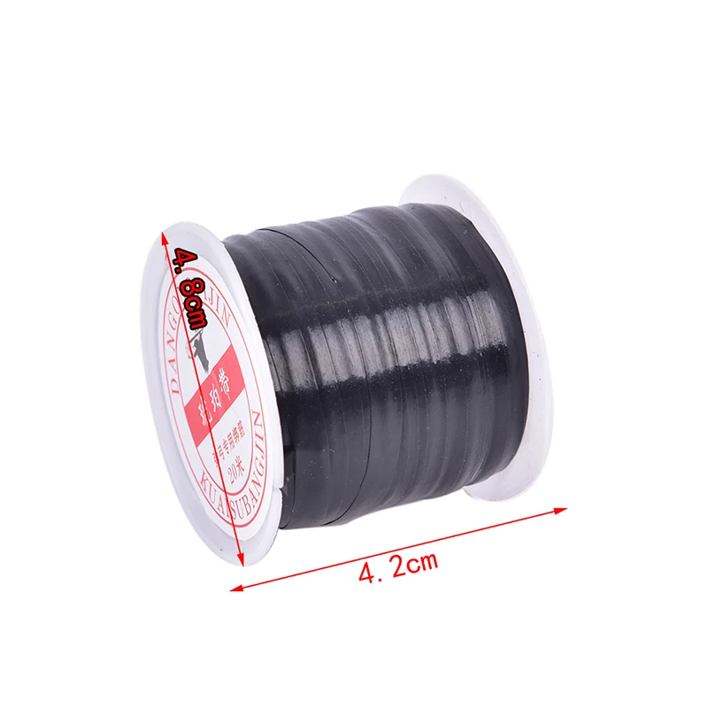 20M Elastic Rope Band Tied Slingshot Flat Rubber Outdoor Hunting Catapult Band Elastic Rope Band Hunt Shooting Accessories
