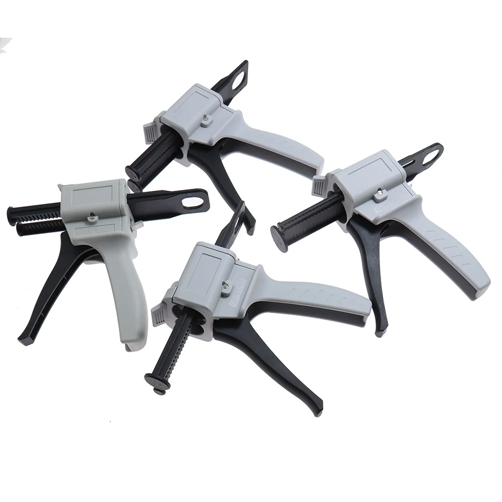 50ml Two Component AB Epoxy Sealant Glue Gun1:1 2:1 Applicator Glue Adhensive Squeeze Mixed Manual Caulking Gun Dispenser