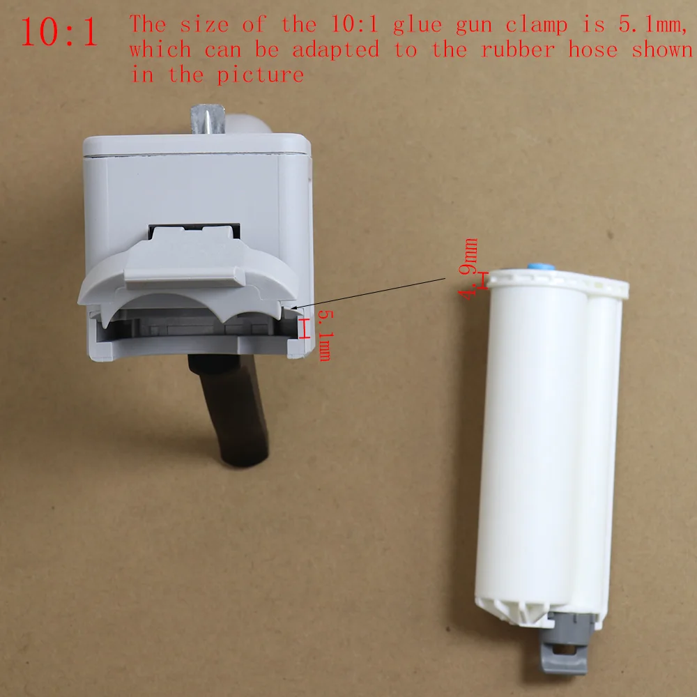 50ml Two Component AB Epoxy Sealant Glue Gun1:1 2:1 Applicator Glue Adhensive Squeeze Mixed Manual Caulking Gun Dispenser