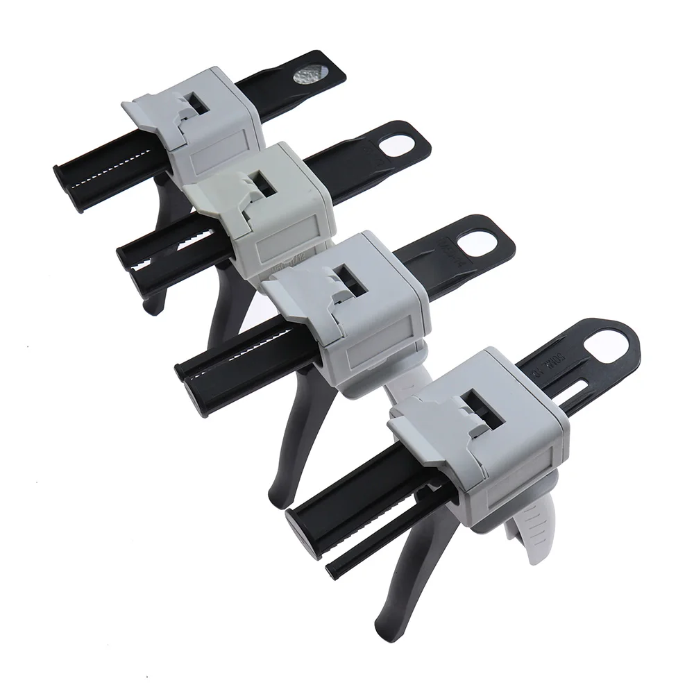 50ml Two Component AB Epoxy Sealant Glue Gun1:1 2:1 Applicator Glue Adhensive Squeeze Mixed Manual Caulking Gun Dispenser