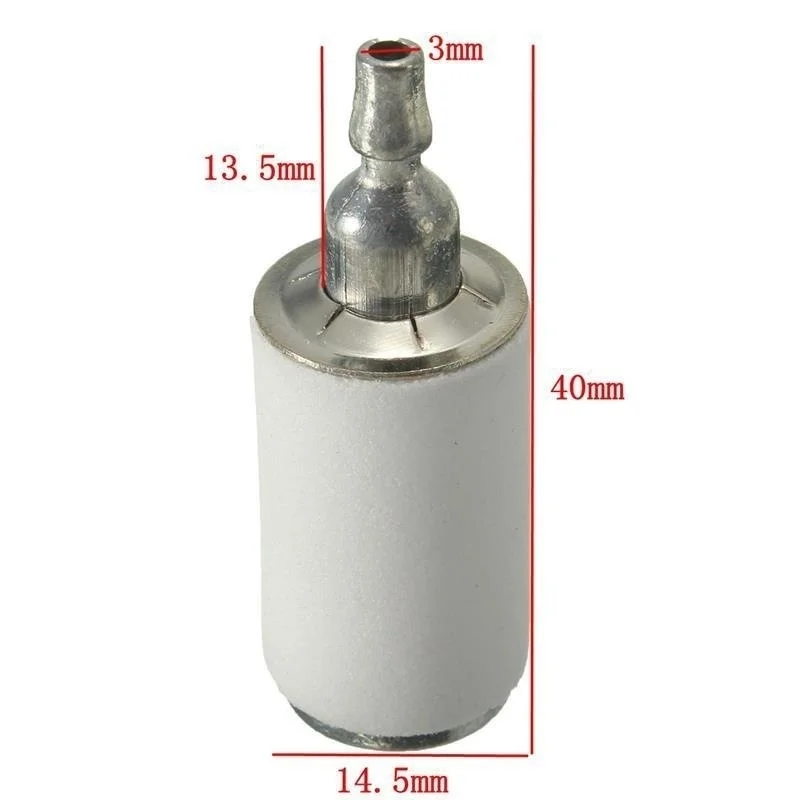 5 Pieces Quality Fuel Filter for Garden Machinery Brush Cutter Chainsaw