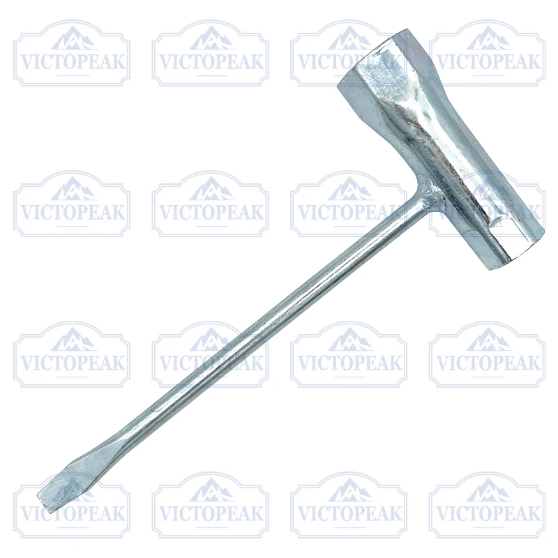 Spark Plug Socket Wrench 13mm & 19mm Stainless Steel Spanner for Chainsaw and Brush Cutter
