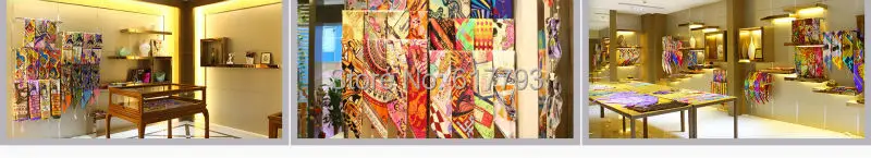 POBING Manual Hand Rolled Twill Silk Scarf Women Three Giraffes Square Scarves Echarpes Foulards Femme Wrap Bandana Hijab 90CM