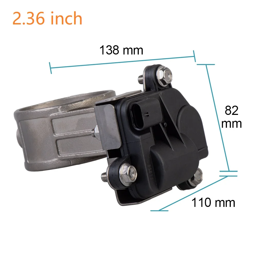 Electric Exhaust Control Valve 2"/2.36"/2.5"/2.75"/3" Inch Exhaust Control Valve - Low Pressure For Exhaust Catback Downpipe