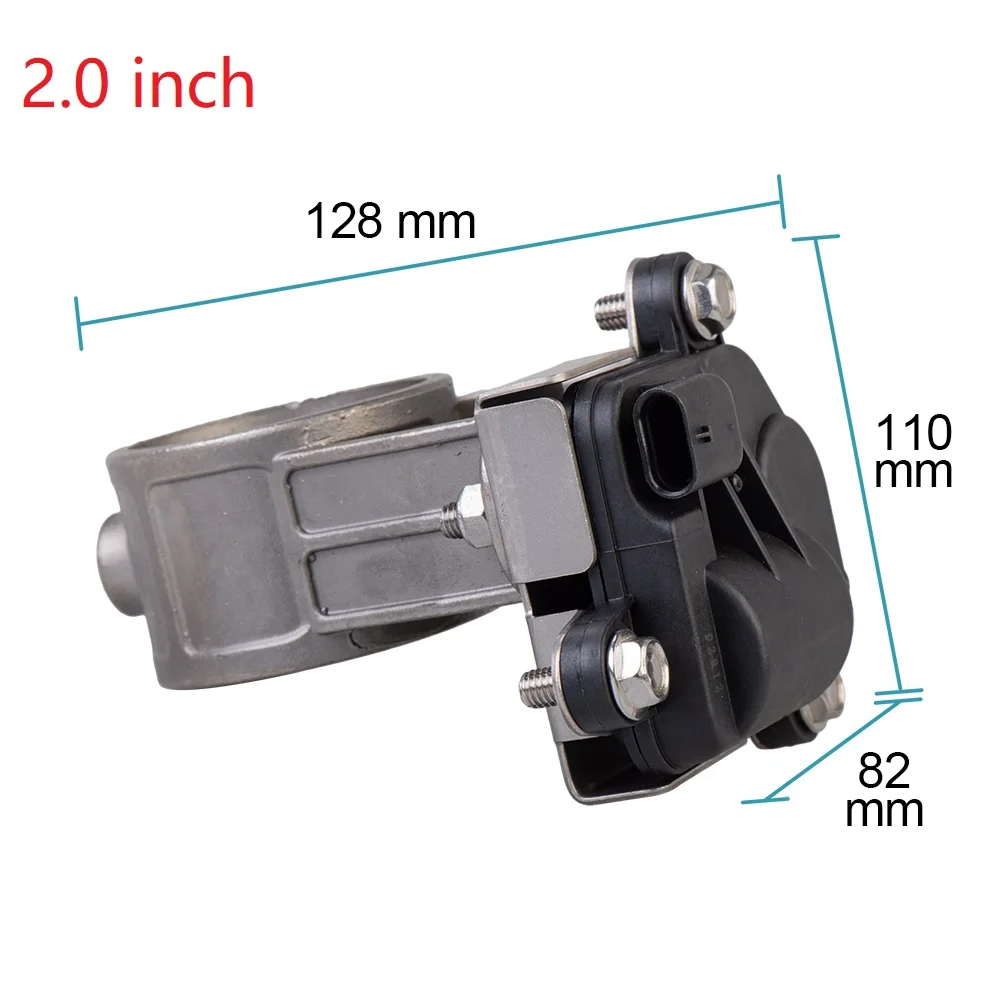 Electric Exhaust Control Valve 2"/2.36"/2.5"/2.75"/3" Inch Exhaust Control Valve - Low Pressure For Exhaust Catback Downpipe