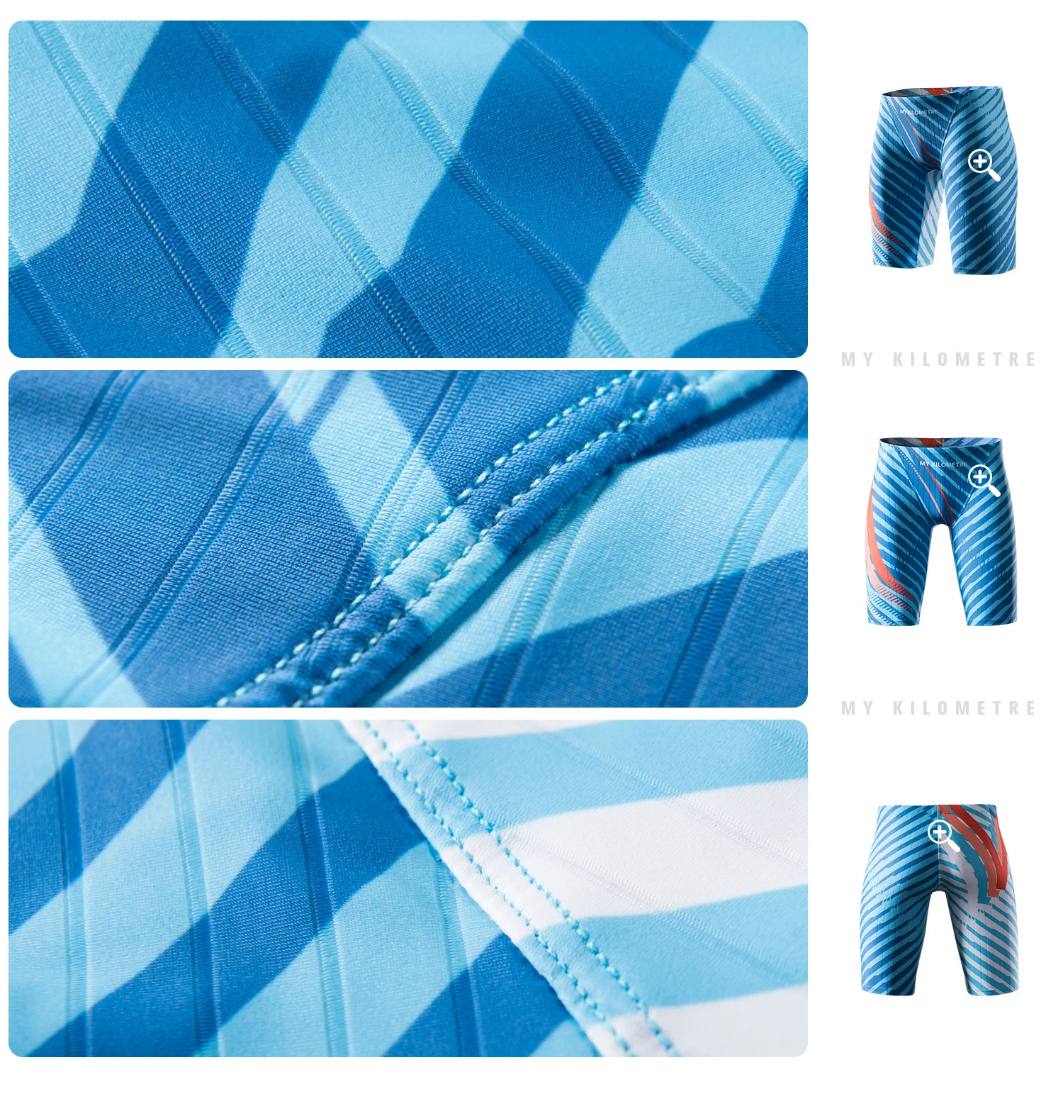 Man Swimming Shorts Uv Protection Endurance Athletic Training Swimsuit Racing Summer Swimming Tight Shorts Swimwear