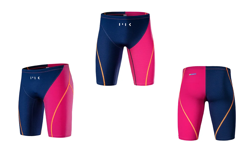 Man Swimming Shorts Uv Protection Endurance Athletic Training Swimsuit Racing Summer Swimming Tight Shorts Swimwear