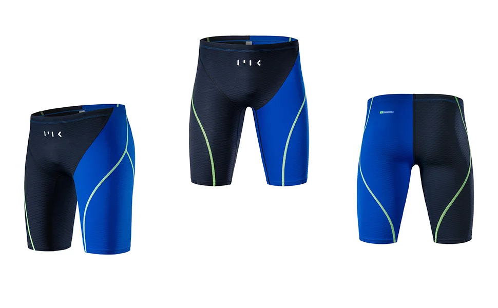 Man Swimming Shorts Uv Protection Endurance Athletic Training Swimsuit Racing Summer Swimming Tight Shorts Swimwear