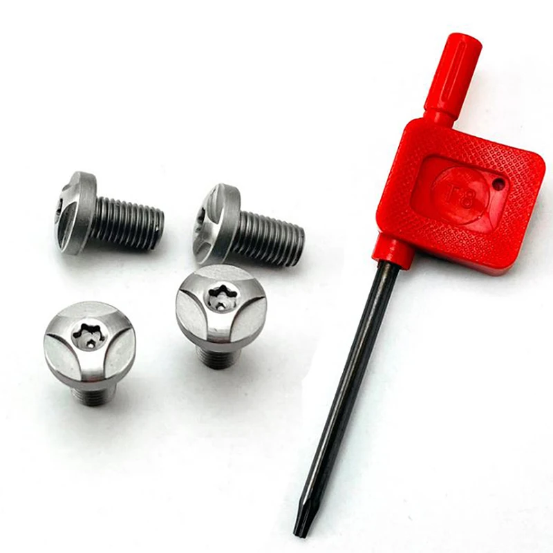 1911 Grips Screws Stainless Steel CNC T8 Plum Screw 1911 Roasting Blue Grip Nail