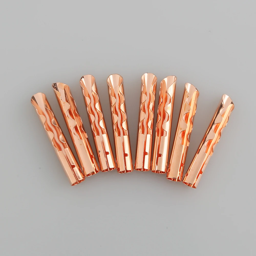 High Quality Pure Copper BFA 4mm Z-Type Banana Plug Speaker Cable Connector