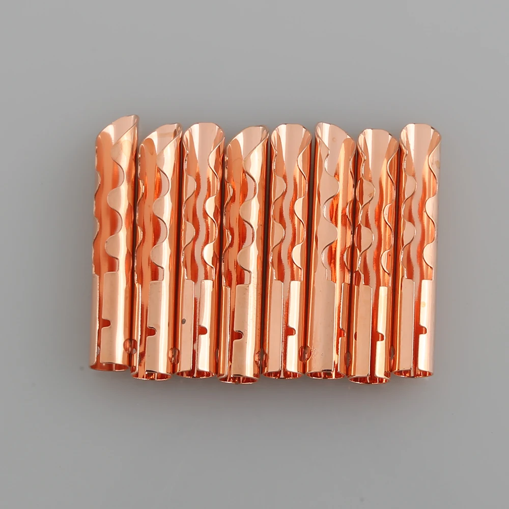 High Quality Pure Copper BFA 4mm Z-Type Banana Plug Speaker Cable Connector