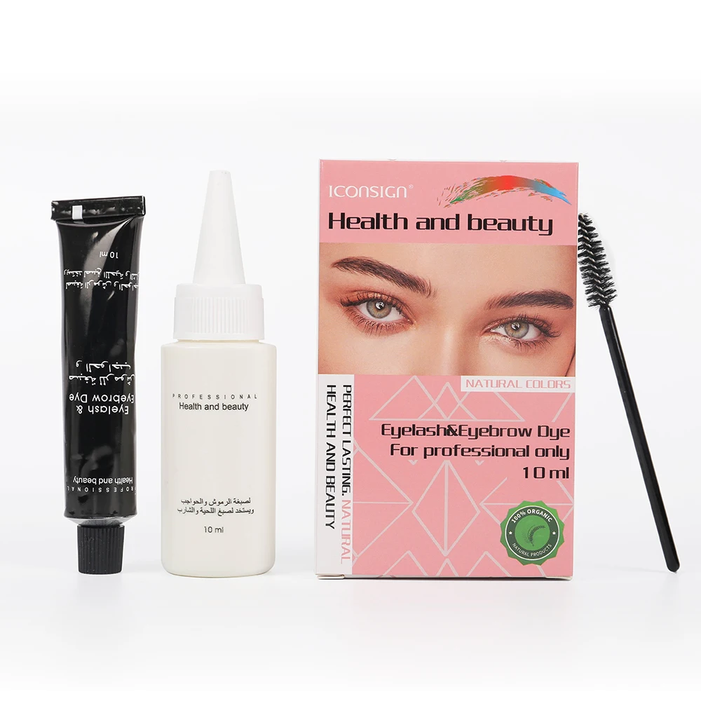ICONSIGN Upgrade Version Lash Lift Kit and Lash Brow Dye Tint Kit Lifting Eyelash Brow Dye Mascara Eye Makeup Tools Dropshipping