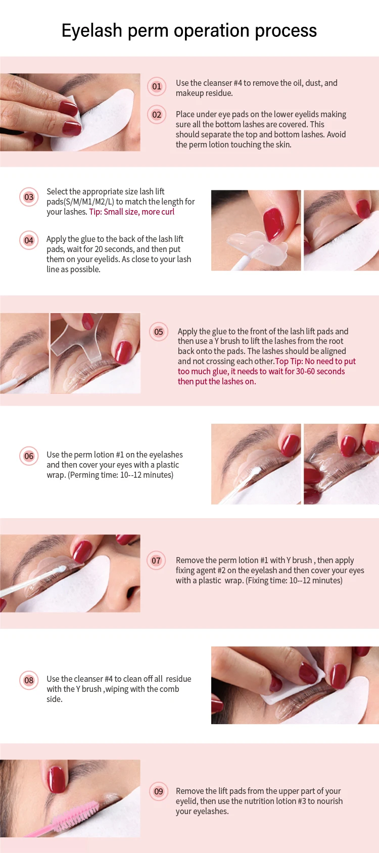 ICONSIGN Upgrade Version Lash Lift Kit and Lash Brow Dye Tint Kit Lifting Eyelash Brow Dye Mascara Eye Makeup Tools Dropshipping