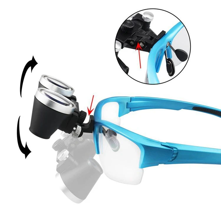 3.5X Loupe Magnifier Binoculars Professional Magnifying Glasses Lupa Third Hand Increa++se Lens for Repairing