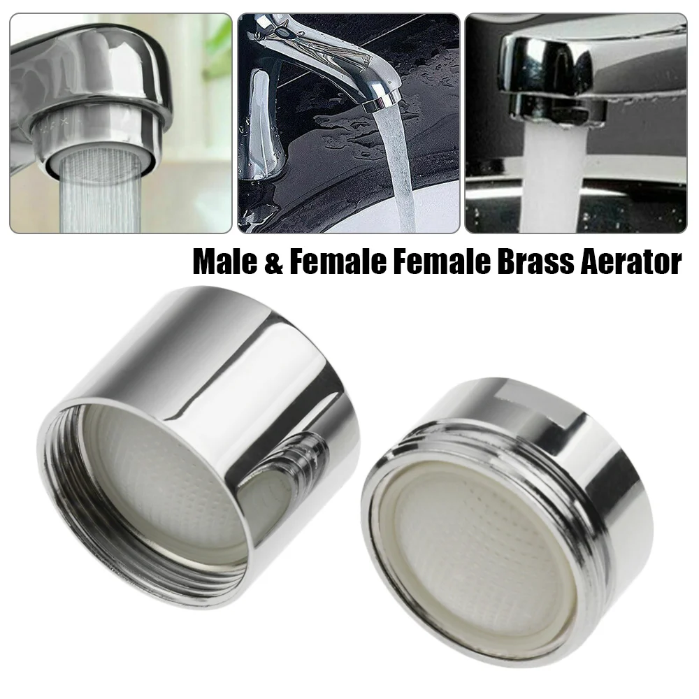 20/22/24/28mm Faucet Nozzle Filter Water Saving Tap Aerator Faucet Male Female Nozzle Spout End Diffuser Filter