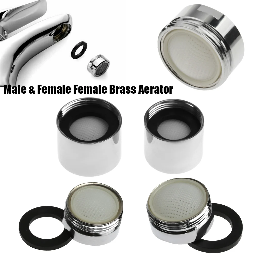20/22/24/28mm Faucet Nozzle Filter Water Saving Tap Aerator Faucet Male Female Nozzle Spout End Diffuser Filter