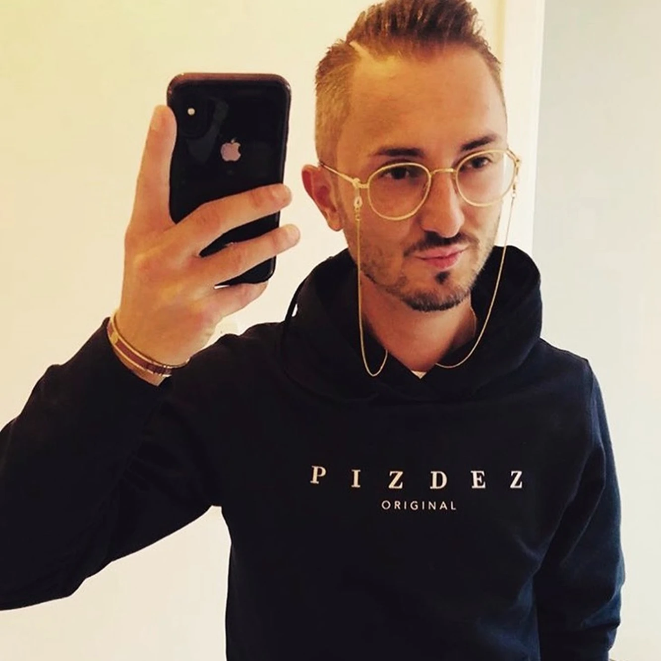 Top Male PIZDEZ ORIGINAL T-Shirt Summer Fashion Mens Tee Casual Knitting Loose Tee-Shirt For Unisex Cotton Top