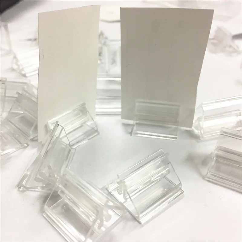 10PCS Crystal Full trasparent PP Full Plastic CardS Base Stand for Paper Card Board Games Children Cards Stand Game Accessories
