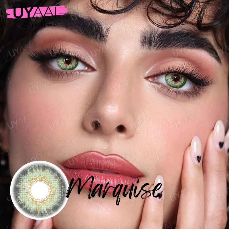 2pcs Yearly Contact Lenses Colored Contacts Beautiful Pupil Natural Contact Lenses for Eyes Color Yearly Cosmetic Contact Lens